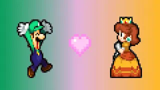 (13+) Luigi and Daisy's Relationship in a Nutshell (Cute and Funny) (Super Mario Animation)