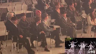 BTS Reaction to GFRIEND (여자친구 무대보는 방탄소년단) 4K 직캠 by 비몽