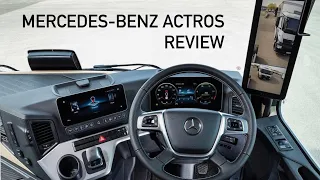 Mercedes-benz Actros interior explained in Punjabi | UK truck