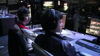 Moscow Five playing against CLG @ SLTV Finals, Day 4