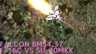 【FALCON BMS 4.37】F-16 vs SU-30MKK PART2