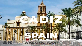 4K Cadiz Spain - Walking Tour 2022 | Cadiz March 2022