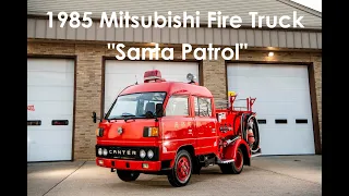 1985 Mitsubishi Fire Truck "Santa Patrol"