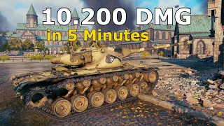 World of Tanks T57 Heavy Tank -  10.200 Damage In 5 Minutes