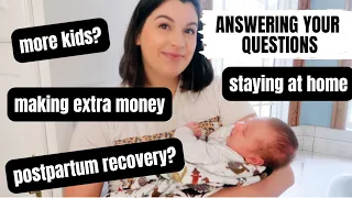 GET READY WITH ME POSTPARTUM Q&A | ANSWERING YOUR MOST RECENT QUESTIONS | THE SIMPLIFIED SAVER