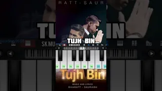 Tujh bin ringtone 🎶 piano 🎹 tutorial ।। Ratt saur  ।। SK music lover #trending  #shorts  #ringtone