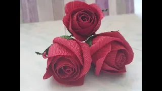 Roses in a couple of minutes with their hands DIY Mellas