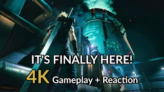 ITS BEAUTIFUL! | FINAL FANTASY VII REMAKE 4K GAMEPLAY + IMPRESSIONS