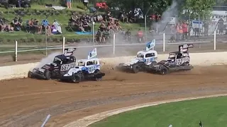 2023 Nz Stockcar Teams Champs Huntly Highlights.