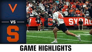 Virginia vs. Syracuse Game Highlights | 2024 ACC Men's Lacrosse