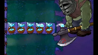 Plants vs  Zombies DLC Mod: Ice Queen Pea VS Gladiantuar