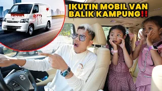 KITA NGIKUTIN MOBIL VAN BALIK KAMPUNG MALAH NYASAR KE KUBURAN!! SEREEM BANGET!!