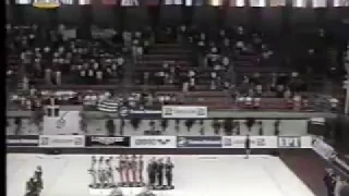 First Medal Ceremony for Team Russia 1997 Russian Anthem