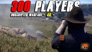 MOST CINEMATIC WAR GAME EVER!!! - War Of Rights Action Packed 300 Man Regiment Line Battle