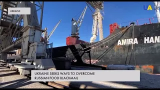 Ukraine seeks ways to overcome Russian food blackmail