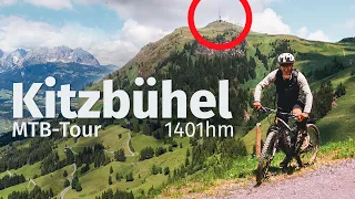 Kitzbühel in Tirol: Harte Mountainbike-Tour (1401hm) auf's Kitzbüheler Horn