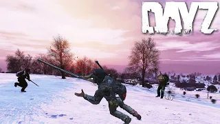 A Winter Adventure! Teaming Up With A Random DayZ Survivor.