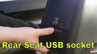 How to install a Rear Seat USB socket (ford mondeo mk3)