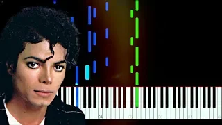 Michael Jackson - Stranger In Moscow Piano Tutorial