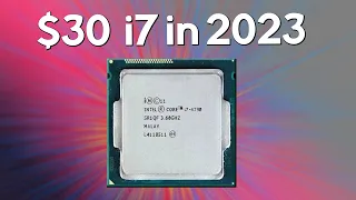 The $30 i7-4790 in 2023, Best Value CPU for a $250 Gaming PC?