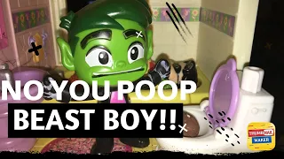 TEEN TITANS GO! BEAST BOY DOES THE BOOTY SCOOTY!!