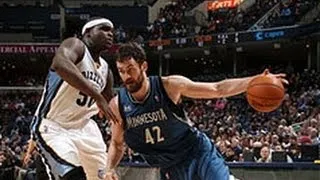 Kevin Love Powers the Timberwolves Over the Grizzlies with 30 Points