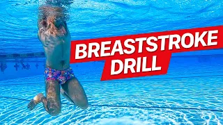 Vertical Kick Breaststroke Drill