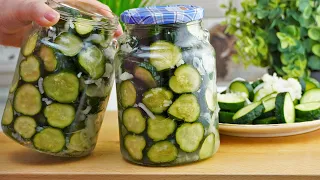 Crispy cucumbers for winter without cooking! Two recipes how to save tasty cucumbers for winter