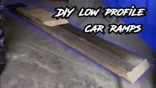 DIY Low Profile Car Ramp (Budget Race Ramps)