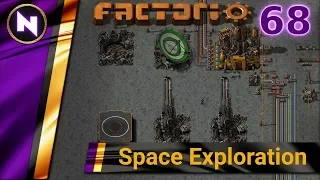 Factorio 0.17 Space Exploration #68 DEFENDING THE BASE