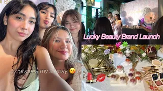 My Bestfriend Launched her own Makeup Line!!! (Lucky Beauty) | Bea Borres