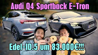 Der Audi Q4 Sportback E-Tron ist ein teurer Spaß!!! (4K UHD) | Cars & Cakes