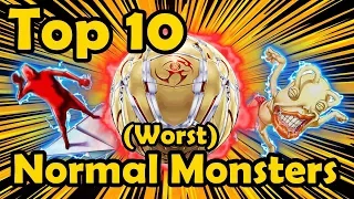 Top 10 Worst Normal Monsters in YuGiOh