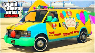 How To Get The RARE Clown Van In GTA Online!