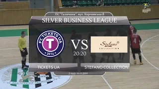 Tickets UA - Stefano collection [Огляд матчу] (Silver Business League. 2 тур)