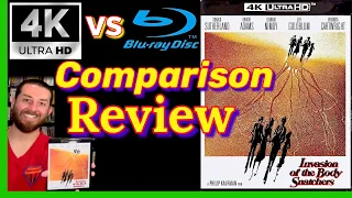 Invasion of the Body Snatchers 4K UltraHD Blu Ray Review Unboxing  Exclusive 4K vs BluRay Comparison