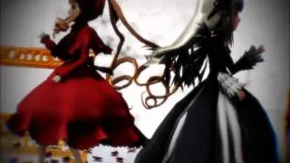 [MMD Rozen Maiden] Shinku and Suigintou - Attempted Girl