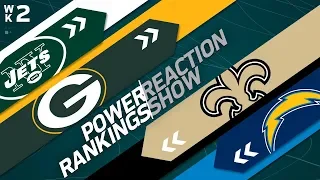 Power Rankings Week 2 Reaction Show | NFL Network