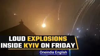 Explosions rock Kyiv Friday | Day 2 fighting starts | Russia invades Ukraine | Oneindia News