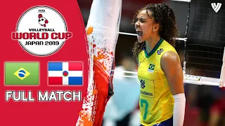 Brazil 🆚 Dominican Republic - Full Match | Women’s Volleyball World Cup 2019