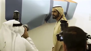 H.H. Sheikh Mohammed Bin Rashid Al Maktoum Visits Art Dubai 2019