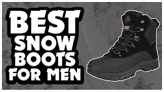 👉 Best Snow Boots for Men 2023 | Top 6 Winter Boots for Men | Review Spot