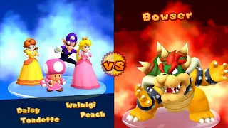 Mario Party 10 Haunted Trail - Peach vs Daisy vs Toadetta vs Waluigi🔥