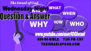 IOG - Wednesday Night Q&A 5/31/23