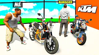 GTA5 Tamil Stealing EVERY KTM BIKES From The DEALERSHIP In GTA 5 | Tamil Gameplay |