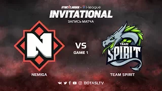 Nemiga против Team Spirit, Первая карта, SL i-League Invitational S4 СНГ Квалификация