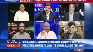 The Newshour Debate: India's counter resolution against Pakistan - Part 3