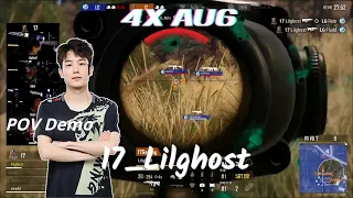 17_Lilghost 4X SCOPE AUG! | PUBG Global Series 2023 Phase 2 | Winners Bracket Day1 Match6