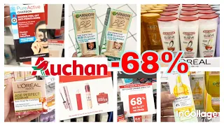 AUCHAN ARRIVAGE 😍 PROMO -68% ⛔️ HYGIÈNE ET BEAUTÉ ,