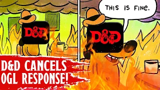 Hasbro PANICS As OGL Drama DESTROYS D&D Brand!